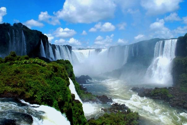 Iguassu Falls from the Brazilian Side