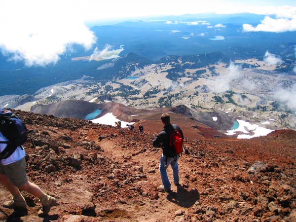 Climb a mountain - check!