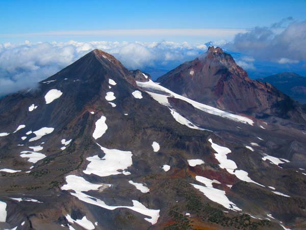 The other two Sisters as seen from the Summit