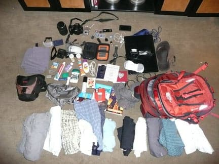 My Thailand Packing List