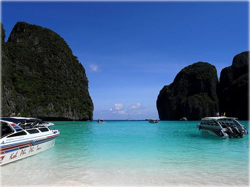Maya Bay, otherwise known as "The Beach"