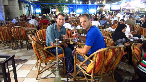 Sean Ogle and Joel Runyon in Amman