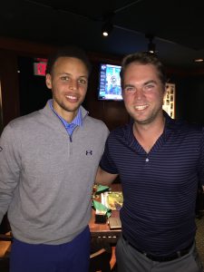 Steph Curry at Pebble Beach