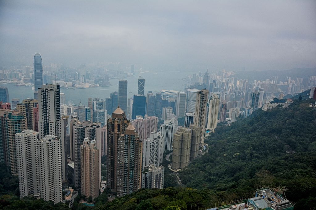 View of Hong Kong from Victoria Peak