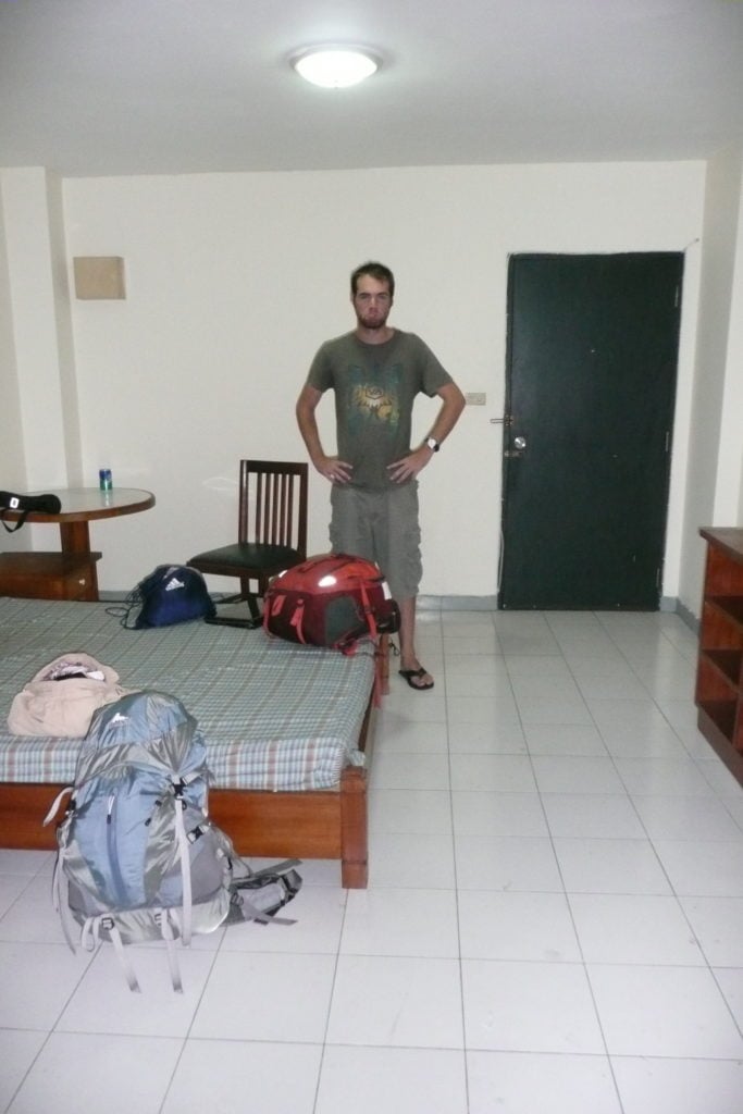 I didn't used to have everything I wanted in life. In fact as you can see from my Bangkok apartment, I had very little.