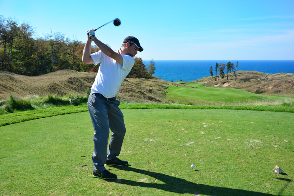 Arcadia Bluffs Golf Club Hole 11