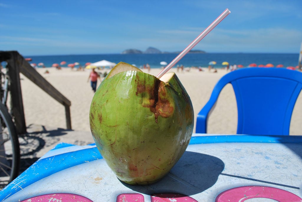 This is the coconut you can be drinking out of...if you come up with enough blog post ideas.