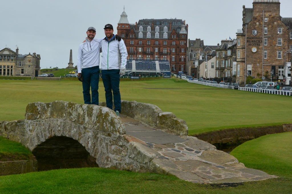 Swilcan Bridge at The Old Course.