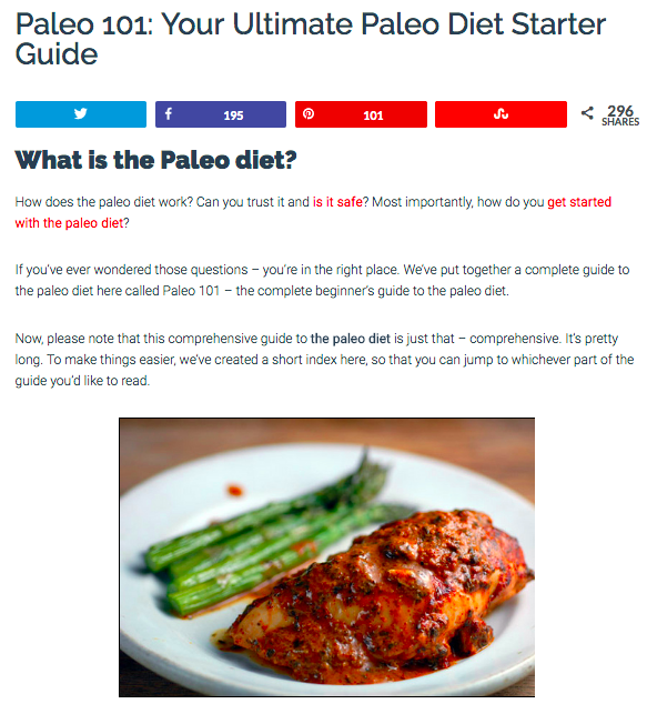 paleo guide