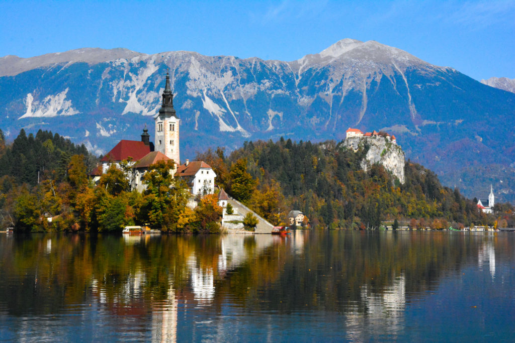 Lake Bled in Northern Slovenia