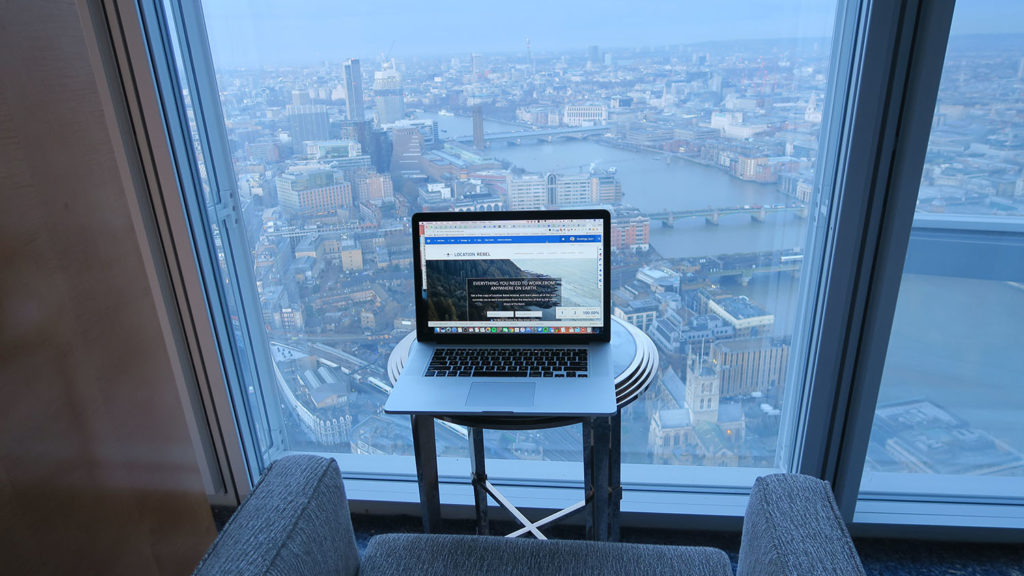 How to get anything you want in life: 5 star hotels like the Shangri-La at the Shard in London.