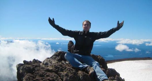 On Top of a Mountain