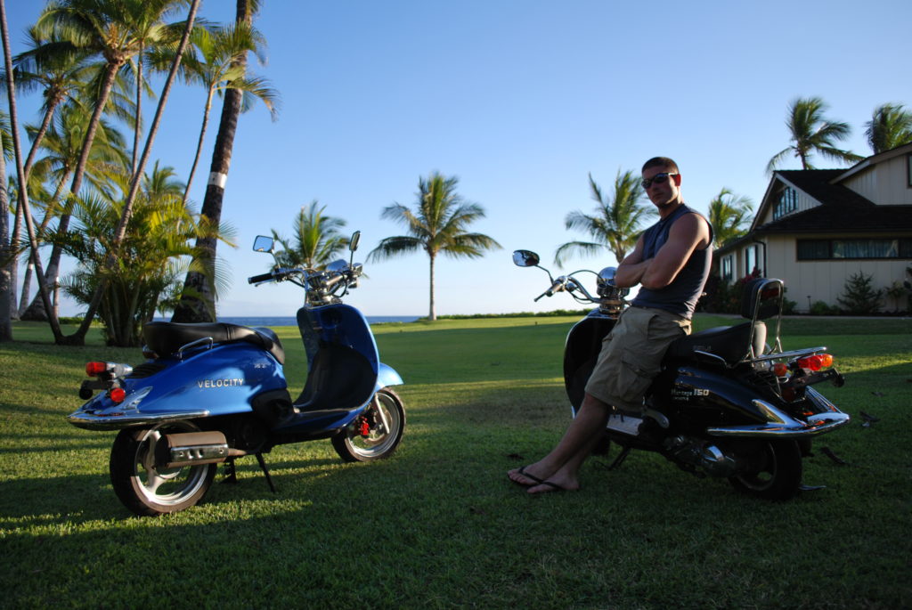 Scooters in Maui