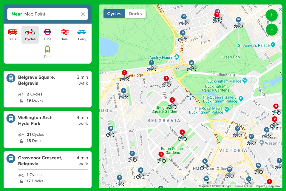 citymapper app