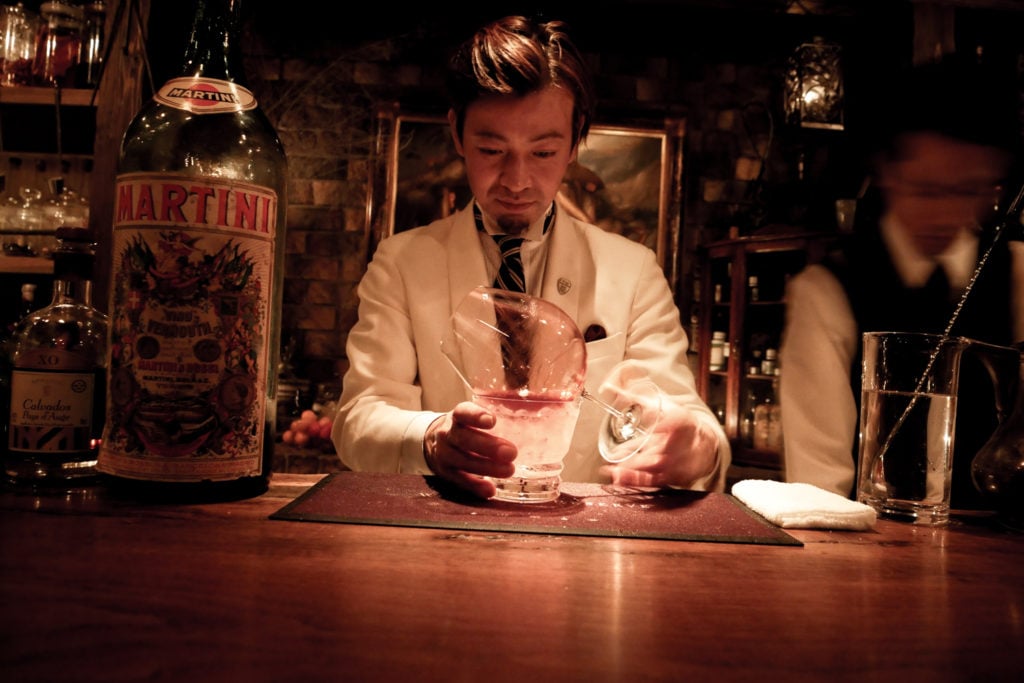 Negroni at Bar Ben Fiddich in Tokyo