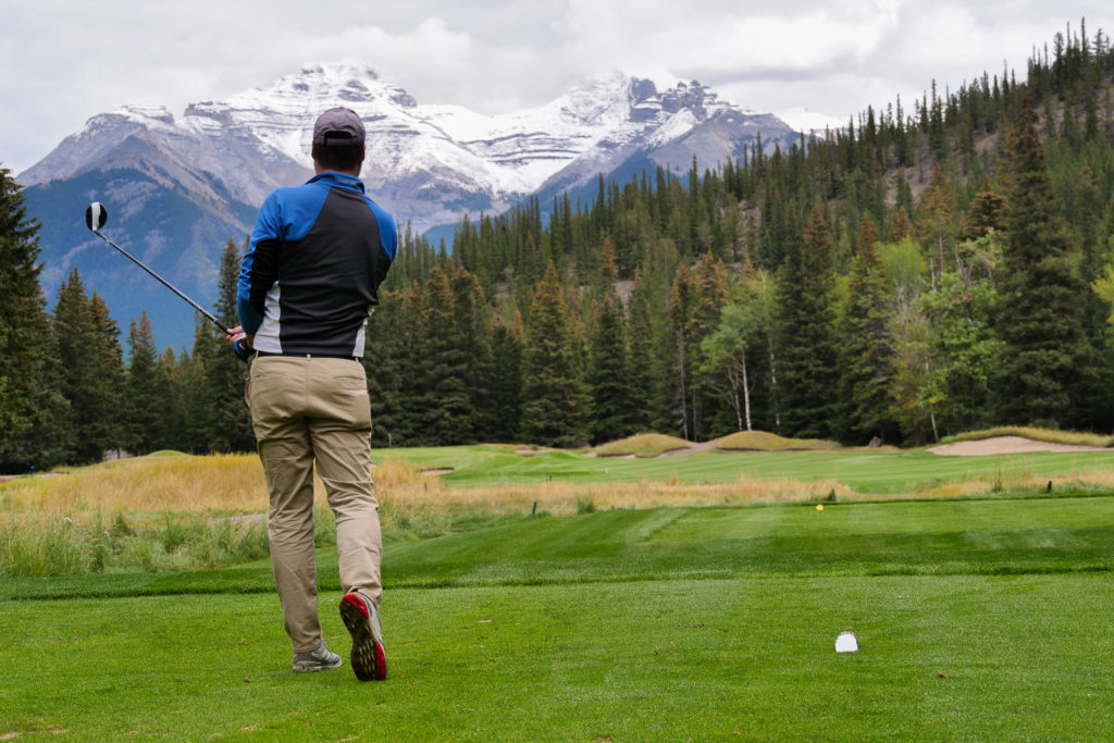 Sean Ogle at Banff Springs