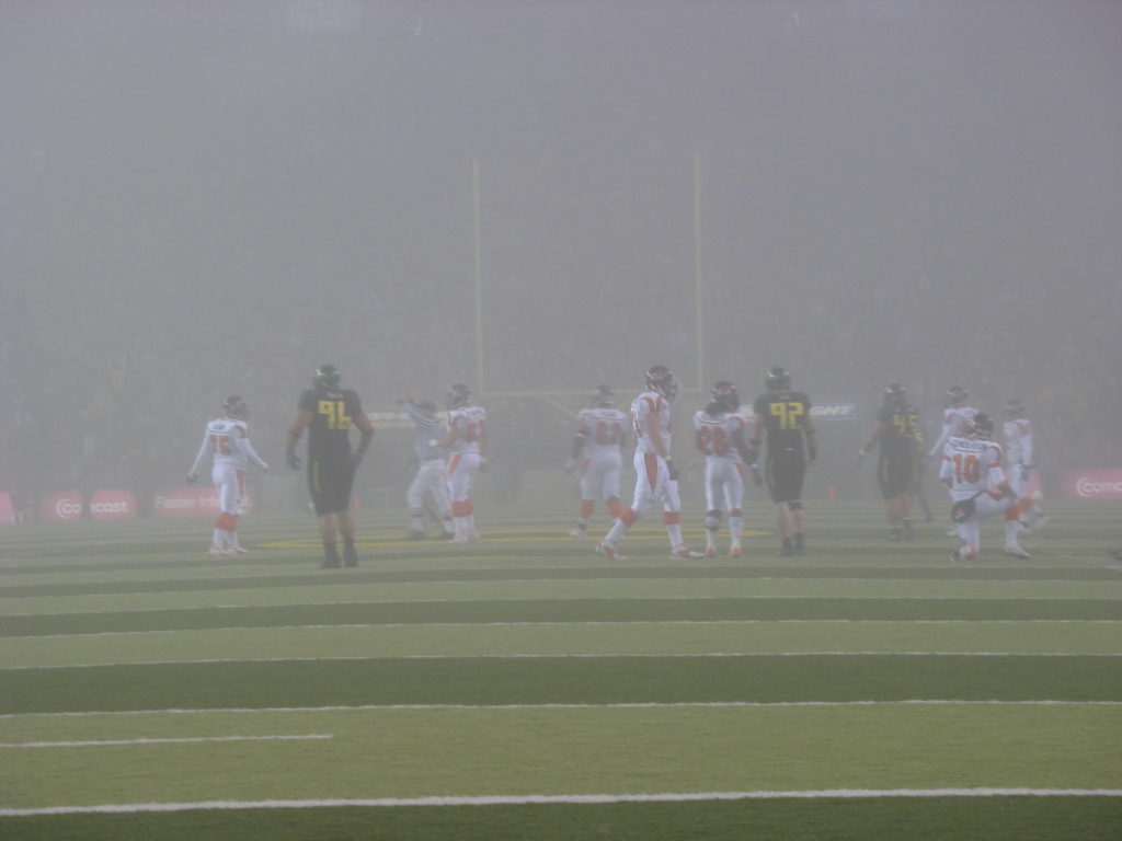 Foggy Civil War Football 2005