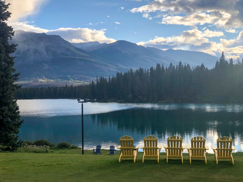 Lake at Jasper Park Lodge