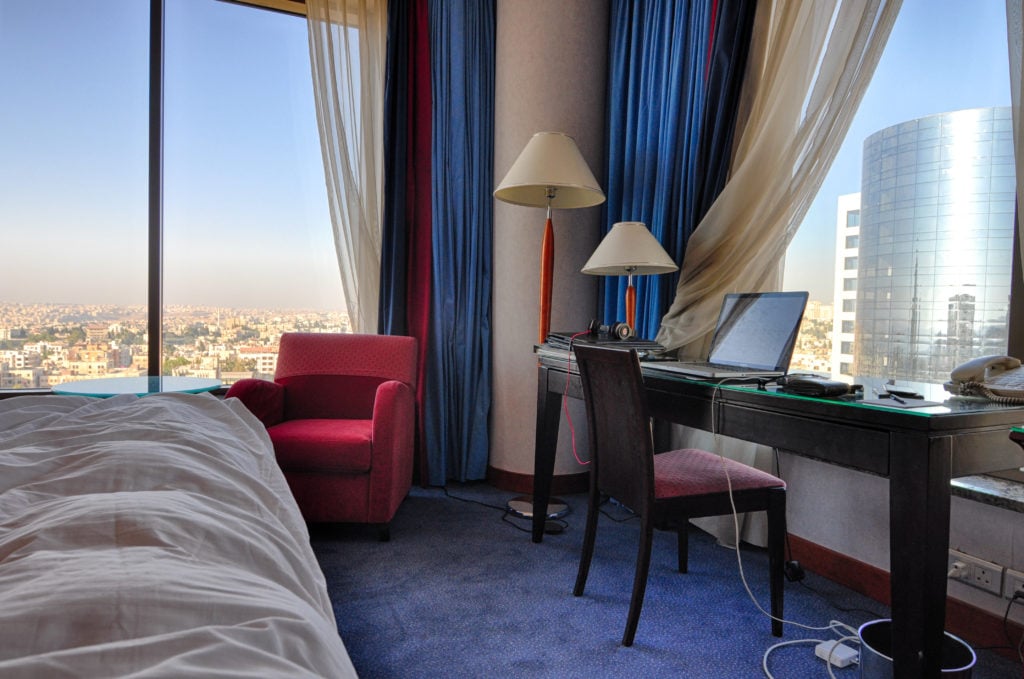 The Kempinski Hotel in Amman, Jordan