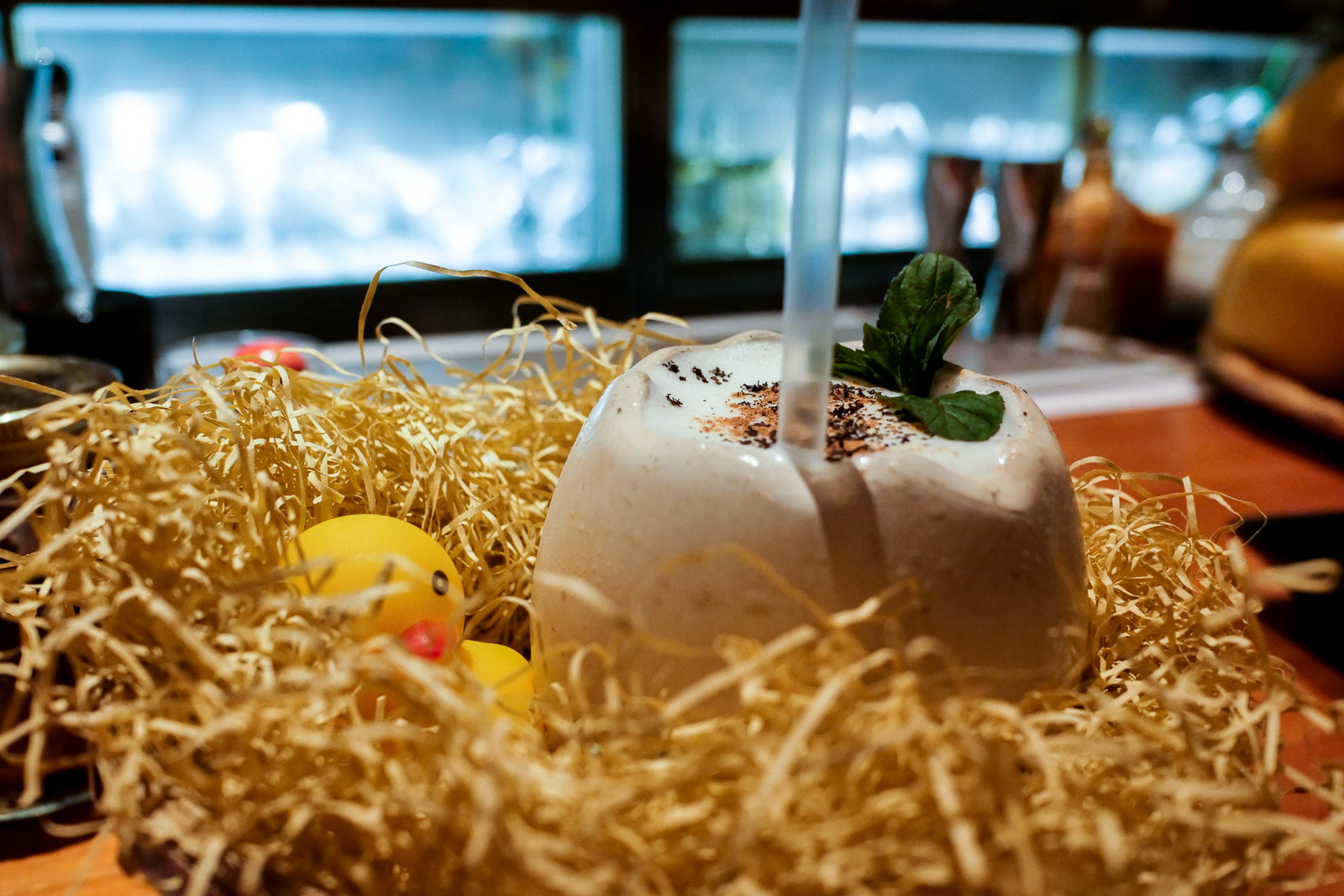 The "Apple" cocktail at Bar Orchard Ginza in Tokyo.