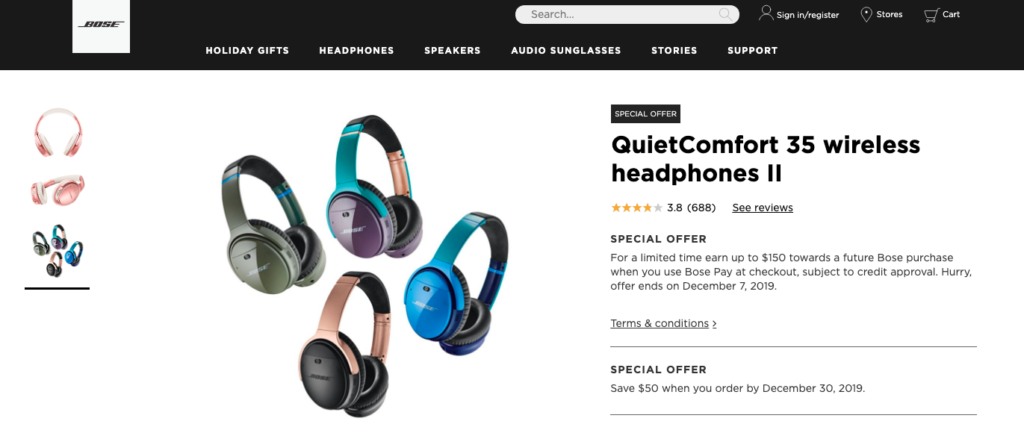 QuietComfort 35 wireless headphones II