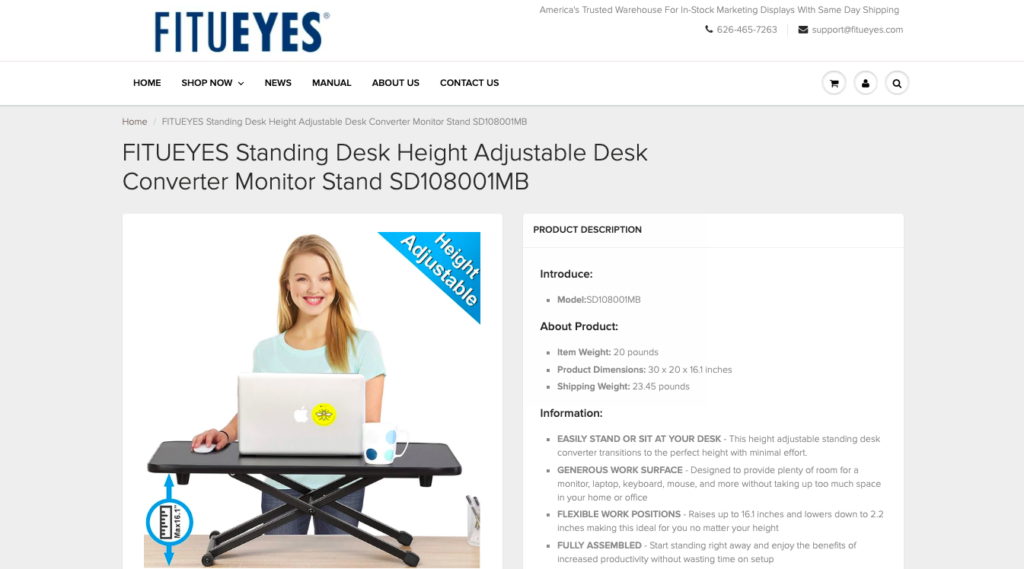 standing desk