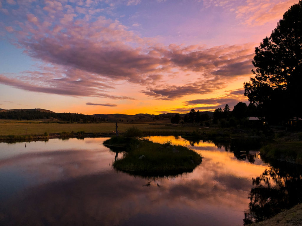 Silvies Ranch Sunset