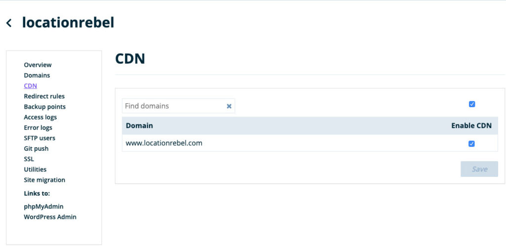 Using the WP Engine CDN is literally as simple as checking a box.