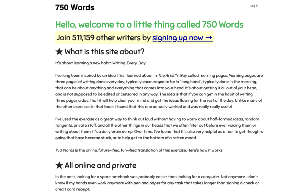 750-Words-Write-every-day-